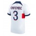 Paris Saint-Germain Presnel Kimpembe #3 Venkovní Dres 2023-24 Krátkým Rukávem